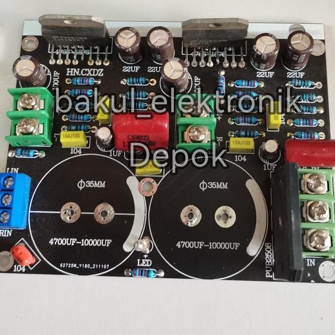KIT AMPLIFIER LM1876 BTL STEREO HEMAT