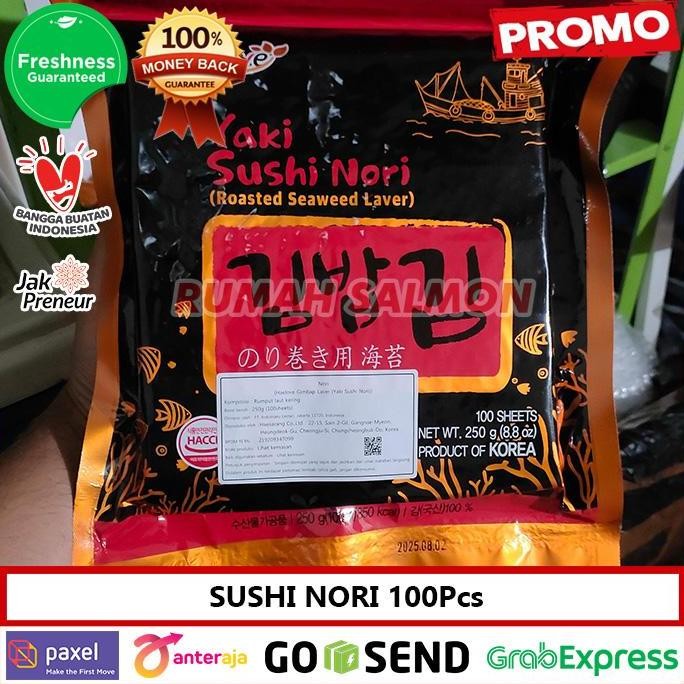

Nori Sushi Halal - Nori Sushi Termurah | Rumput Laut Korea Murah | Rumput Laut Kimbap | Rumput Laut Sushi Nori Kualitas Terbaik Harga Termurah