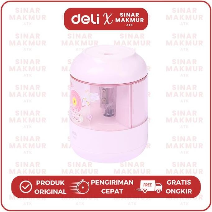 

Electric Sharpener/Rautan Pensil Otomatis DELI X AGNEZ MO CH560 (PCS) NS