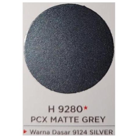 Pilox Diton Premium Honda Pcx Matte Grey H9280 - Cat Pylox Abu Doff Warna Ori Original