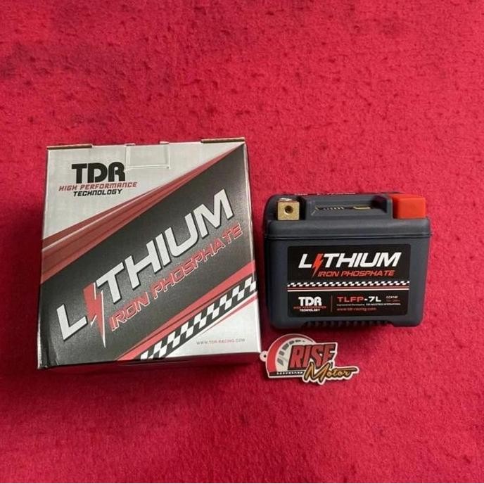 Aki Tdr Lithium Tlfp-7L 12V Untuk Nmax Pcx 150 Vario 150 Ringan & Awet Original