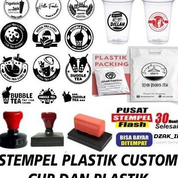 

STEMPEL PLASTIK OTOMATIS GELAS CUP | STEMPEL TINTA PERMANEN FLASH MURAH ASLI
