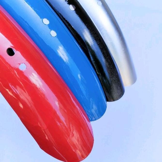 SALE SPAKBOR SEPEDA RING 20 MINION LIPAT SELI FENDER SLEBOR CHROME