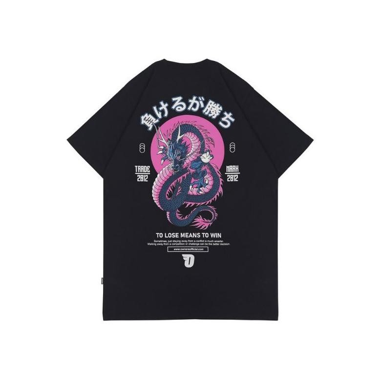 Promo Owners T-Shirt Ryujin Black Kaos Anime Kaos Pria Kaos Jepang