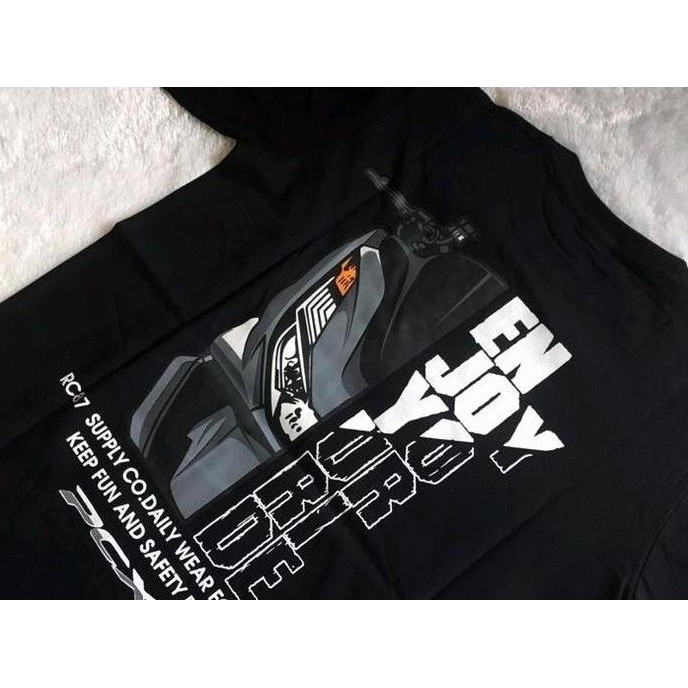 Kaos Pcx 160 Pria Katun Combed Distro Lembut Nyaman Baju Oblong Motor Original