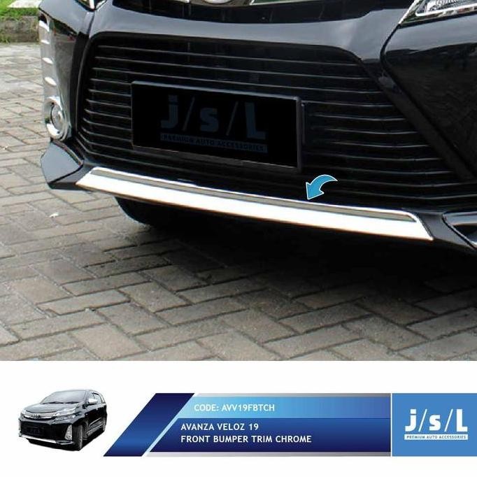 Sale List Bumper Depan Chrome Avanza Veloz 2019 JSL Trim Front Original