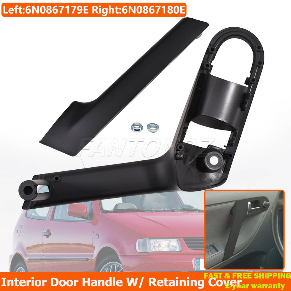 

Untuk VW Polo 6N 6N2 1999-2002 Gagang Pintu Interior Mobil Dengan Penutup Penahan Depan Kiri Atau Ka