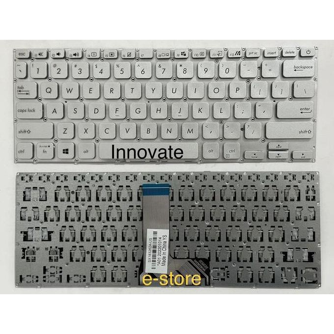 Promo Keyboard Asus A409 A409Ua A409J A409Ja A409Jb A409Jp A409Ma Silver Original