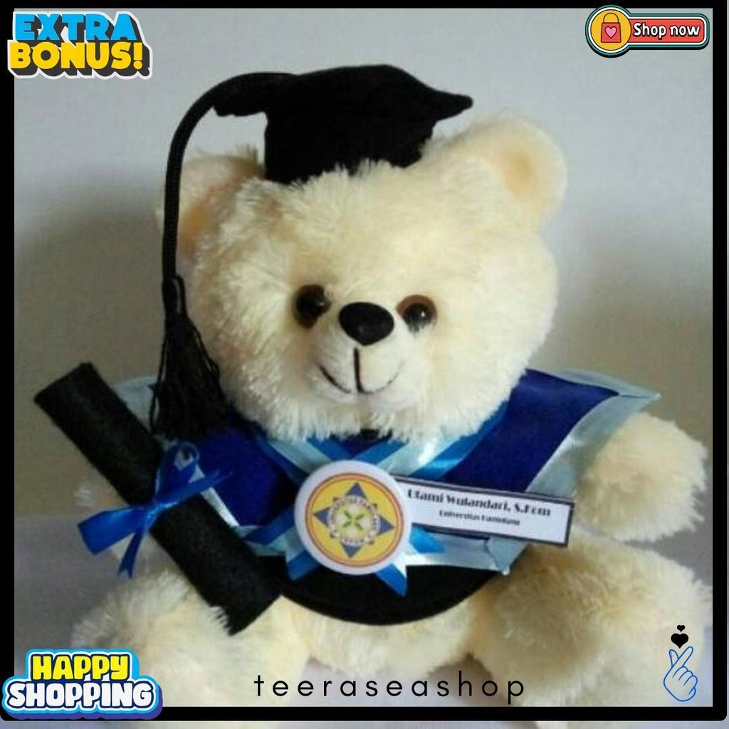 

Boneka Wisuda Teddy Bear Murah Kado Graduation Hadiah Kelulusan Sidang Skripsi Gratis Ongkir Ultah Terlengkap Dan Termurah
