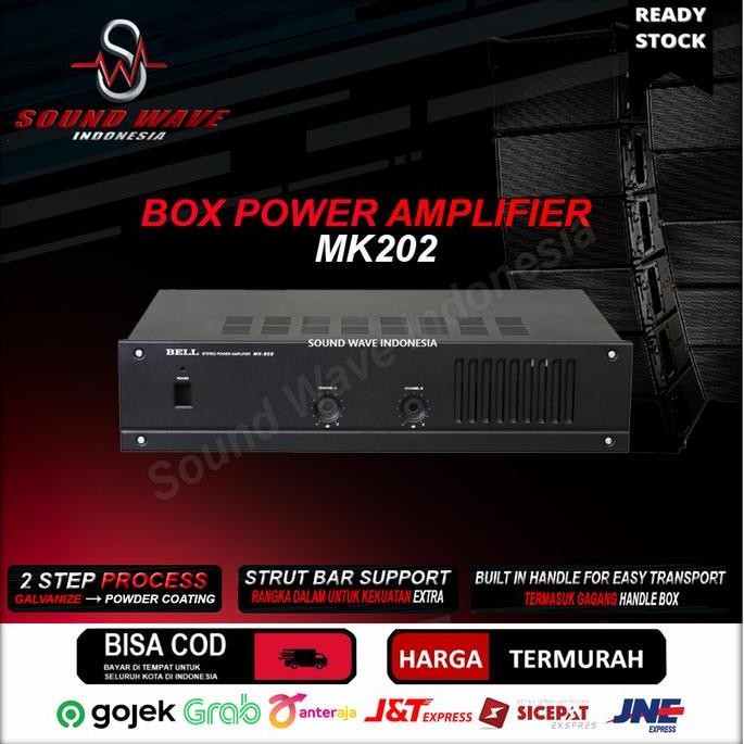 BOX POWER AMPLIFIER BELL MK202 TERMURAH