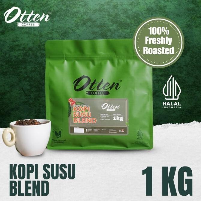 

READY KOPI HOUSE BLEND 1KG - BIJI/BUBUK ARABIKA ROBUSTA ROASTED BEANS KOMERSIAL OTTEN