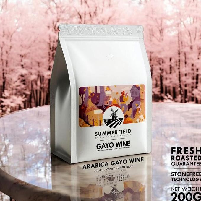 

READY KOPI GAYO WINE ARABIKA 200G | SPECIALTY SUMMERFIELD COFFEE EXCLUSIVE