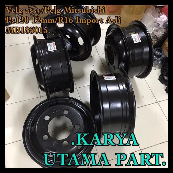 DISKON VELG ASSY/PELG MOBIL MITSUBISHI PS120/12MM/R16 IMPORT ASLI MB185015 
