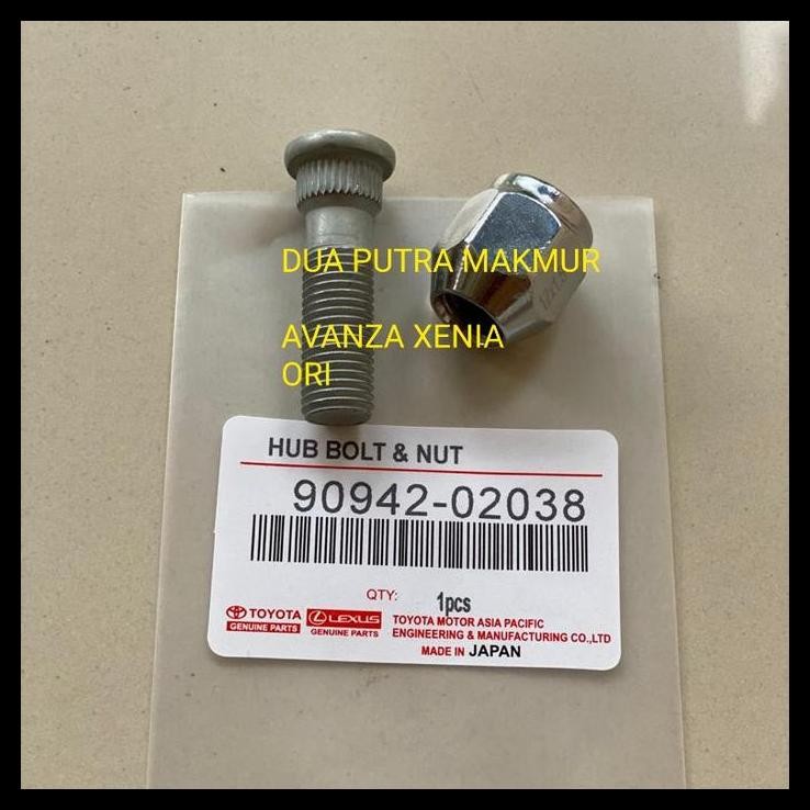 HOT DEAL BAUT RODA AVANZA XENIA ORI + MUR RACING HUB BOLT NUT AVANZA ORI 