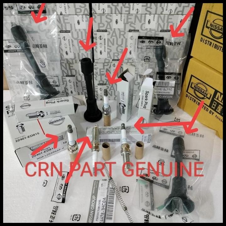 HOT DEAL BUSI IRIDIUM LIVINA 4PC + SELONGSONG COIL LIVINA 4PC.1PAKET LIVINA 1.5 