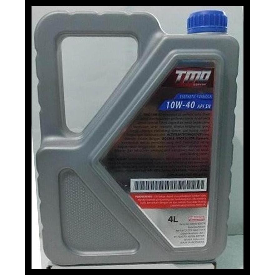 TERMURAH TMO ORI 10W-40 TOYOTA MOTOR OIL ASLI OLI MESIN MOBIL SN GALON 10W40 