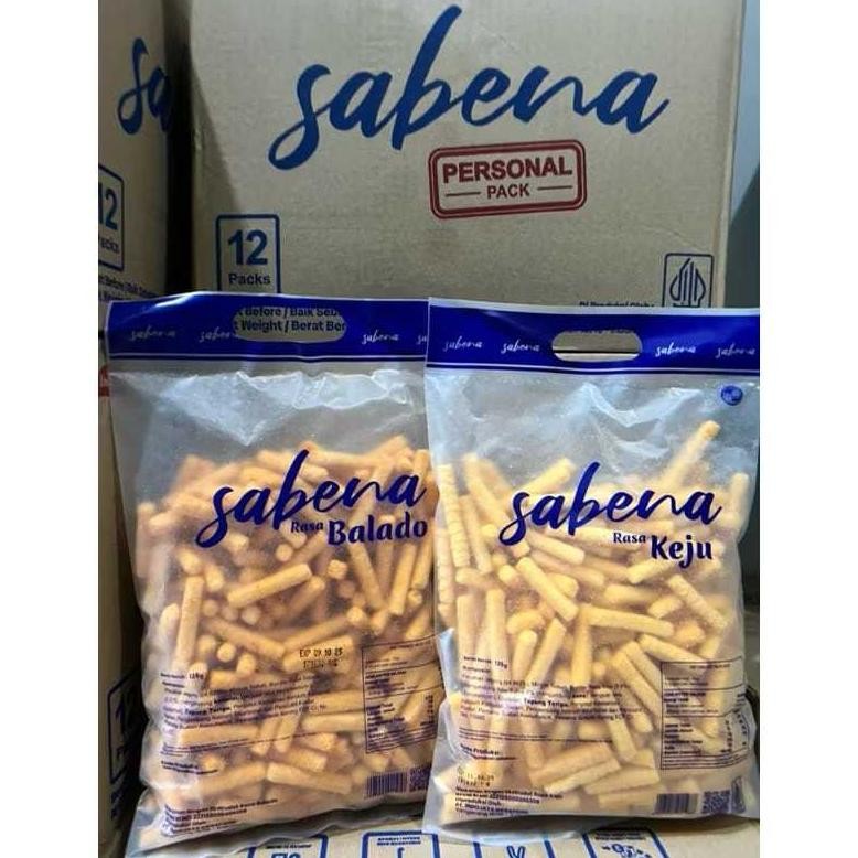 

New Model - Snack Sabena Stick Gurih 340 Gram / Camilan Stick Gurih Balado