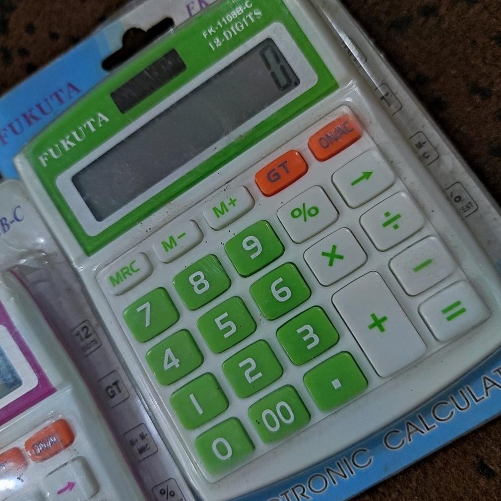 

Kalkulator FUKUTA Citizen / Kincizen 512 . Kalkulator Meja dagang 12 digit