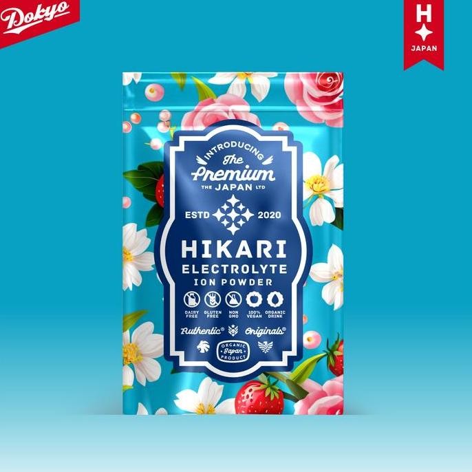 

Original Hikari Electrolite Ion Powder 100gr Bubuk Ion Organik Jepang 100% Natural