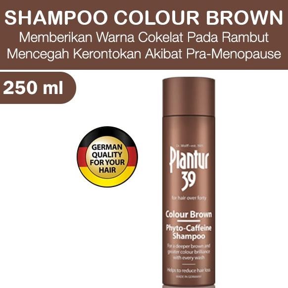 Ready Plantur 39 Brown Phyto-Caffeine Shampoo untuk Rambut Beruban (Shampoo Rambut Uban Warna Coklat
