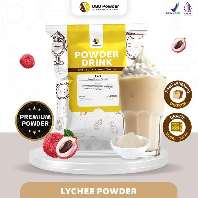 

Original Bubuk Minuman Leci DBD - Powder Rasa Leci Premium Instan