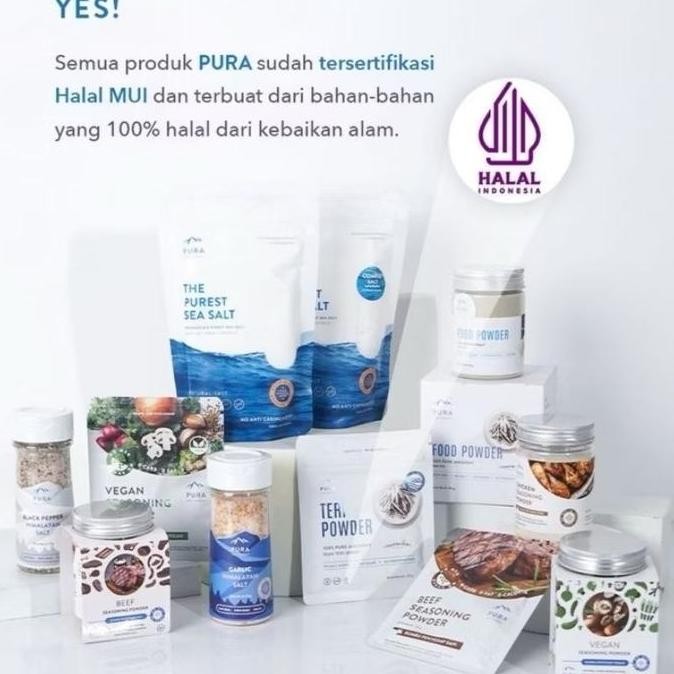 

Original PURA Kaldu Bubuk MPASI 100gr - Seasoning Powder Non MSG Aman Bayi