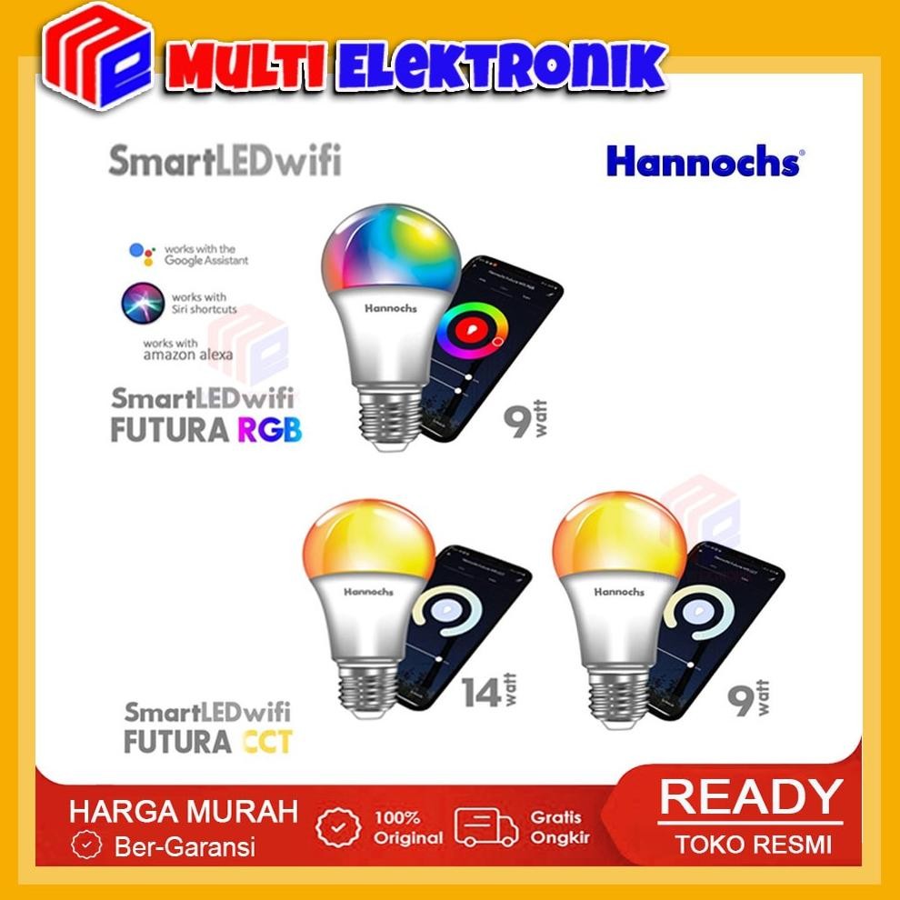 Ready Hannochs Lampu Smart LED Futura - Lampu Bohlam Smart