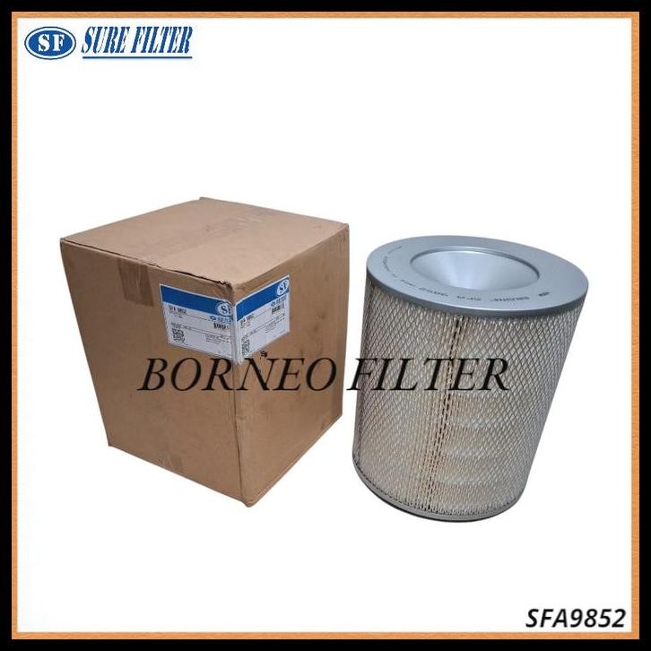 TERMURAH SFA9852 SURE AIR FILTER UDARA P181106 P019321 AF332 4L-9852 JAE-88007 JAE88007 A-5505 A5505