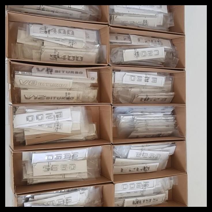 TERBARU EMBLEM BAGASI MERCEDES BENZ TULISAN S350 EMBLEM TULISAN S350 