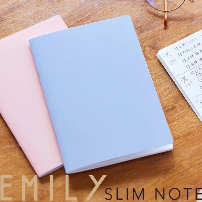 

King Jim Emily Slim Notebook B6 Nuance Buku Tulis Grid Limited Edition