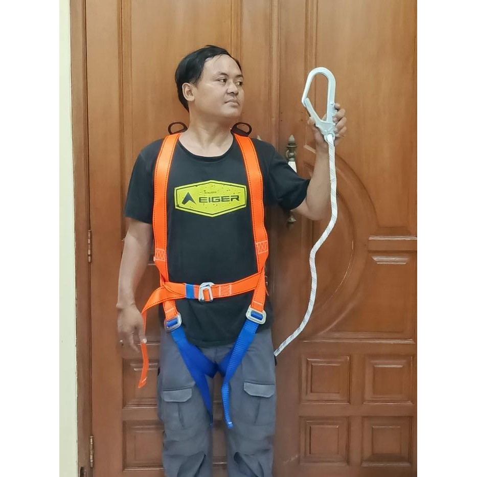 Body Harness Single Hook Safety Body Harness Original Dan Terpercaya