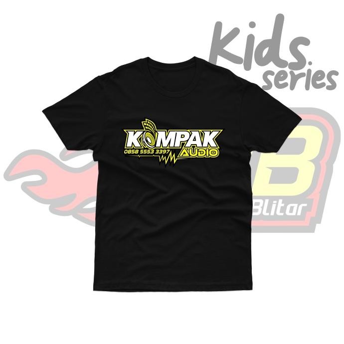 {Promo Terbaik} Baju Kaos Anak Distro Kompak Audio Katun Combed Fk28