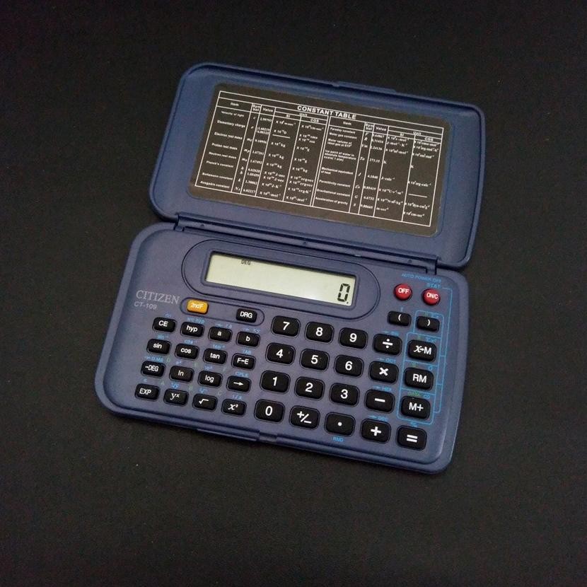 

Kalkulator Citizen CT 109 Scientific Calculator Rumus RB2