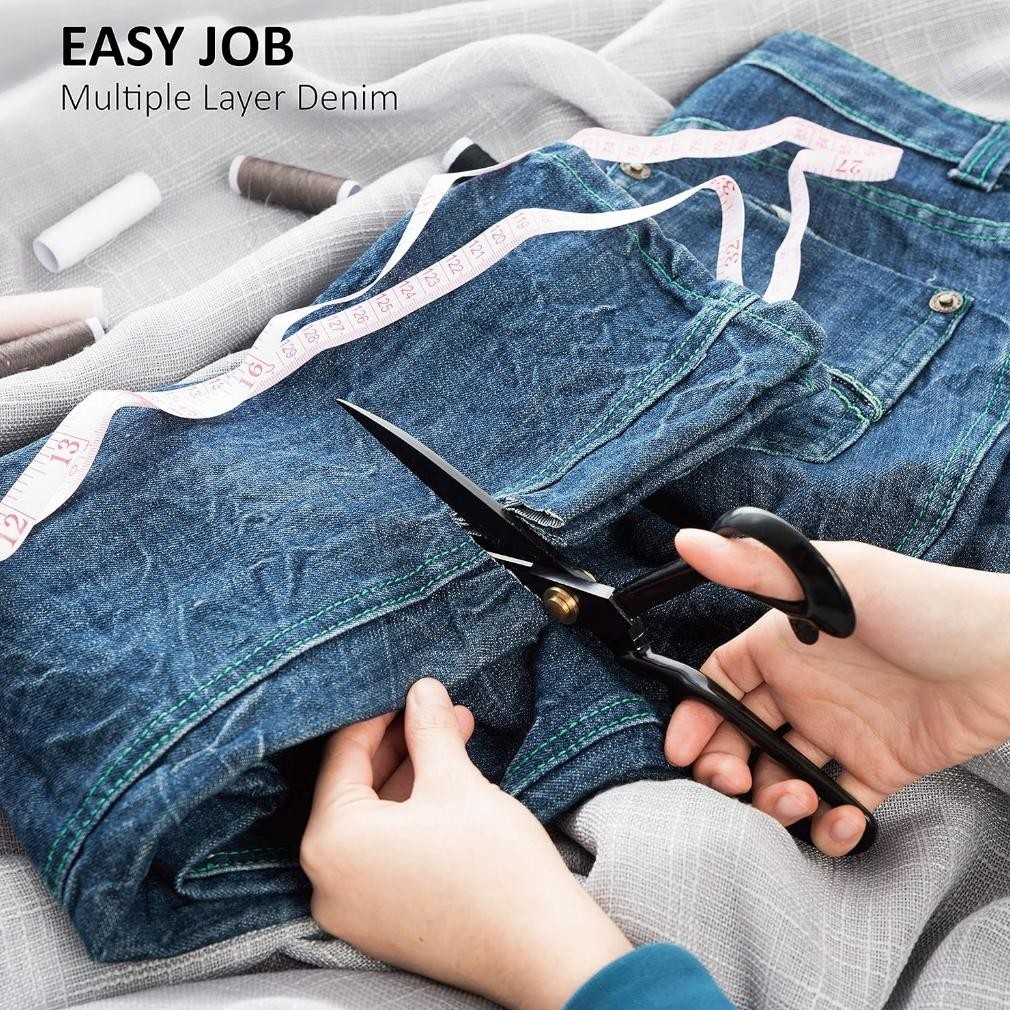 

JLD Gunting Kain 8 9 10 12 Gunting Penjahit Gunting Penjahit Besar Gunting Kain Gunting Penjahit Alat Jahit RB2