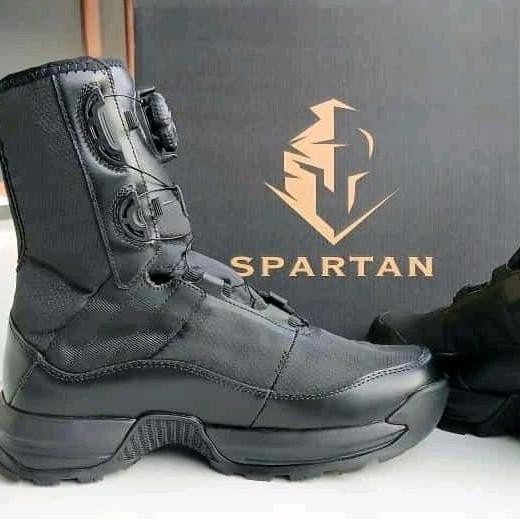 Sepatu PDL Spartan Slick Combat / Sepatu Tactical Spartan Combat / Sepatu Tali Putar / Sepatu pdl sp