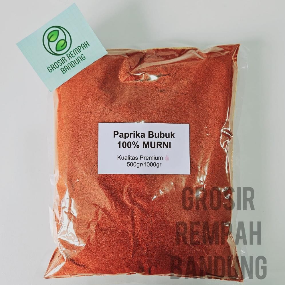 

Paprika Bubuk / Murni / Rempah / Kualitas Terbaik Nugi