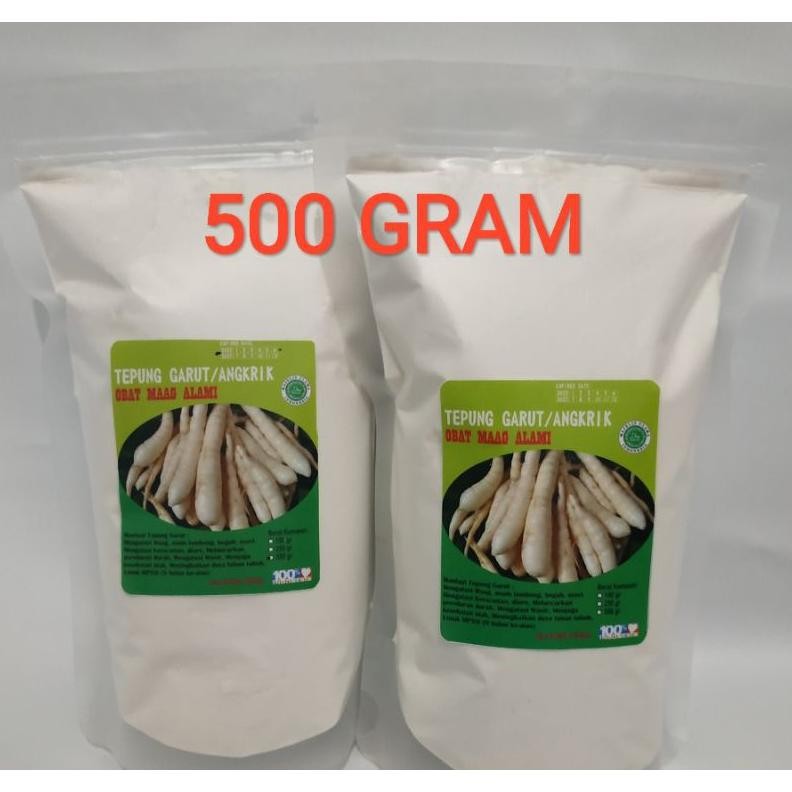 

TePung Garut/Pati Asam Lambung/Angkrik /Arrowroot 500 Gram Original Nugi