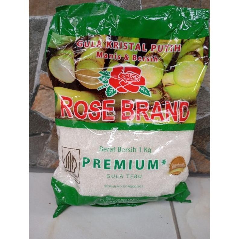 

Gula Pasir Putih Rose Brand 1 Kg Manis Alami Nugi