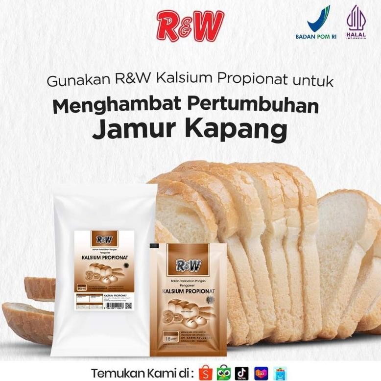 

Kalsium Propionat (pengawet Roti) isi 10 pack kemasan baru Nugi