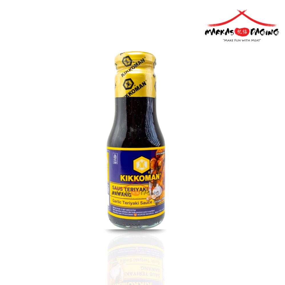 

KIKKOMAN TERIYAKI BAWANG Kikkoman Garlic Teriyaki Sauce - Markasdaging Nugi