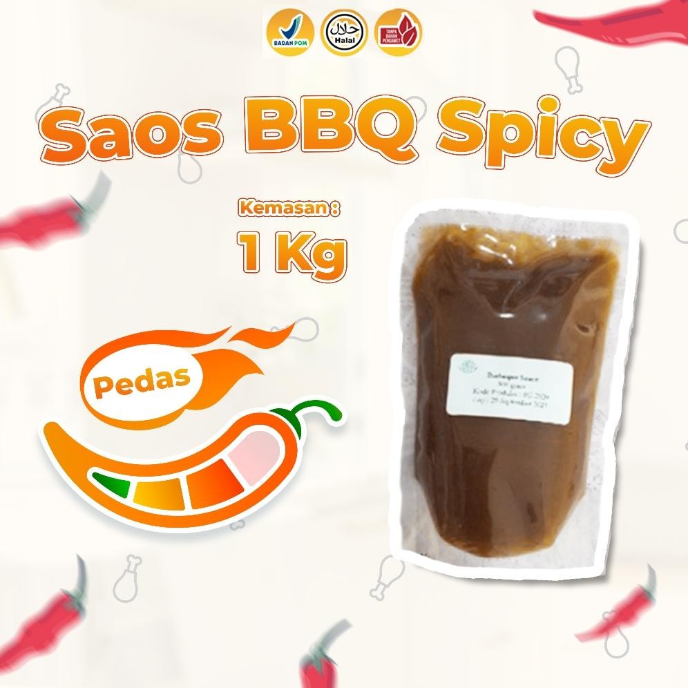 

Saos BBQ Spicy / Kemasan 1 KG / Rasa Pedas Nugi