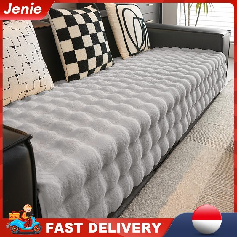 Karpet Bulu Rasfur Sarung Sofa  Long Fur Kursi Sofa Bulu Rasfur Karpet Permadani Bedroom Carpet Cove
