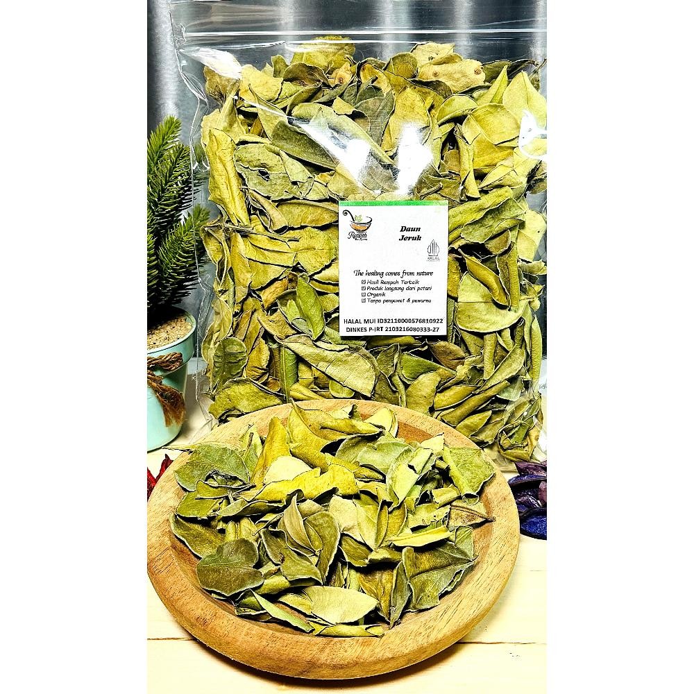 

Daun Jeruk Kering Wangi 250 Gram Rempah Bu Risma Nugi