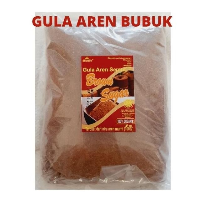 

Bronsu Brown sugar Palm Sugar Gula semut aren Organik kering Oven Nugi