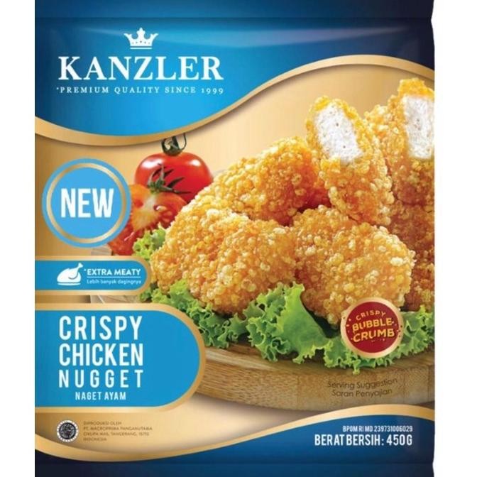 

Kanzler Crispy Nugget Spicy - Renyah Ekstra Halal Nugi