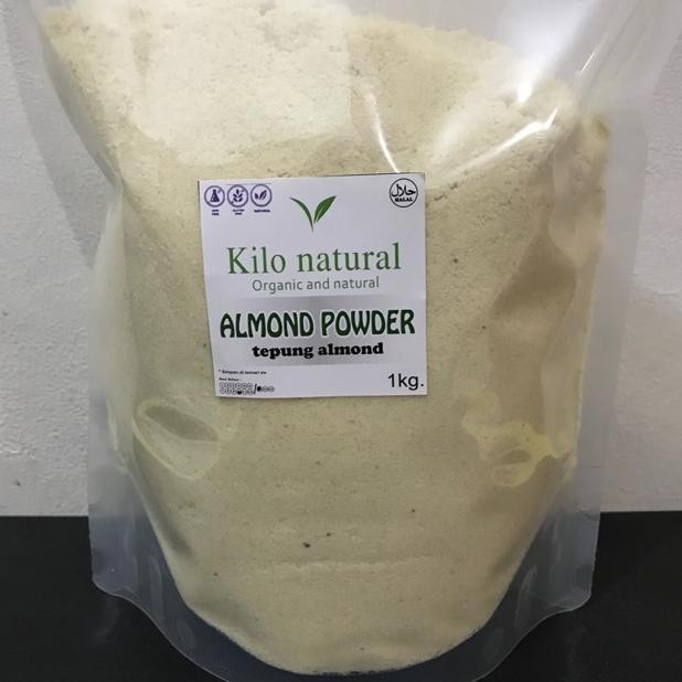 

ALMOND FLOUR EXTRA FINE 1 KG / TEPUNG ALMOND 1KG Nugi