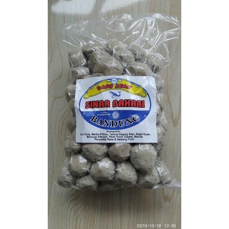 

Baso Ikan Sinar Bahari Kecil Isi -/+ 75 Butir Nugi