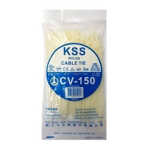 

Original Kss Cv 150 Kabel Tis 150Mm 15 Cm X 3.6 Mm Cable Tie Ties