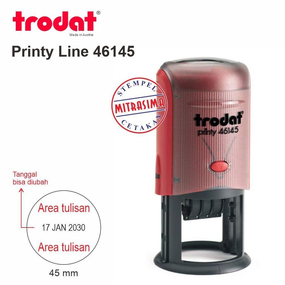 

Stempel Trodat 46145 ( Model Bulat dengan Tanggal ) RB3
