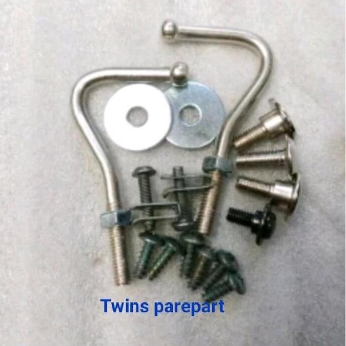 baut Baud sayap kanan kiri Supra x / fit lama ASLI